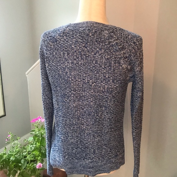 GAP FOR GOOD Women’s Light Blue Marled Knit Pullover Sweater Small - Picture 6 of 10